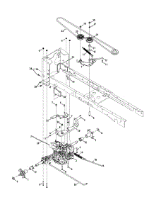 Rear Axle parts for Craftsman Garden Tractor 14A7A3ZW099 / 2015 from AppliancePartsPros.com
