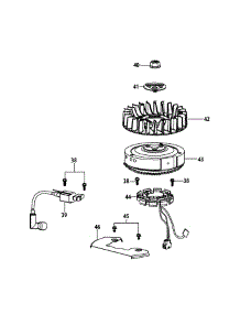 4P90hu Ignition & Electrical parts for Craftsman Lawn Tractor 13A277SS299 / 2013 from AppliancePartsPros.com