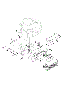 Engine Accessories parts for Craftsman Lawn Tractor 13AR91PP099 / 2010 from AppliancePartsPros.com