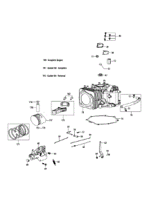 4P90jud Crankcase parts for Craftsman Lawn Tractor 13B226JD099 / 2015 from AppliancePartsPros.com