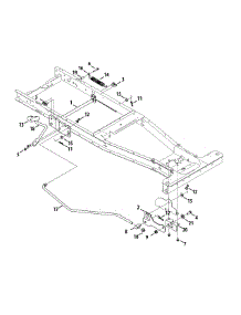 Deck Lift parts for Craftsman Lawn Tractor 13B226JD299 / 2015 from AppliancePartsPros.com