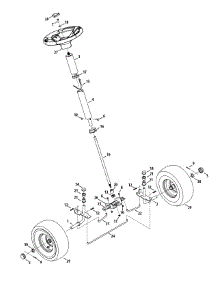 Steering & Front Wheels parts for Craftsman Lawn Tractor 13B226JD299 / 2015 from AppliancePartsPros.com