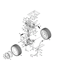 Drive & Rear Wheel parts for Craftsman Lawn Tractor 13B226JD099 / 2013 from AppliancePartsPros.com