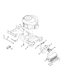 Engine Accessories parts for Craftsman Lawn Tractor 13AD78XS099 / 2015 from AppliancePartsPros.com
