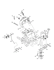 Dash & Fuel Tank parts for Craftsman Lawn Tractor 13AL78XT299 / 2014 from AppliancePartsPros.com