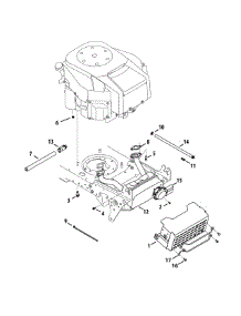 Engine Accessories parts for Craftsman Lawn Tractor 13AP78XS099 / 2015 from AppliancePartsPros.com