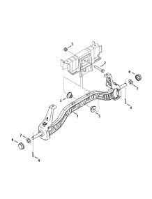 Front Axle parts for Craftsman Lawn Tractor 13APA1ZS099 / 2015 from AppliancePartsPros.com