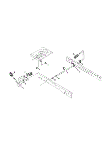 Brake Pedal parts for Craftsman Lawn Tractor 13AQA1ZT099 / 2015 from AppliancePartsPros.com