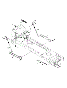 Deck Lift parts for Craftsman Lawn Tractor 13AQA1ZT099 / 2015 from AppliancePartsPros.com