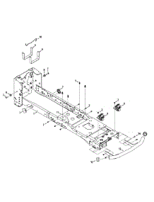 Frame Assembly parts for Craftsman Lawn Tractor 13AQA1ZT099 / 2015 from AppliancePartsPros.com