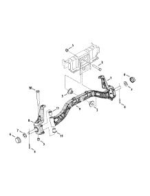 Front Axle parts for Craftsman Lawn Tractor 13AQA1ZT099 / 2015 from AppliancePartsPros.com