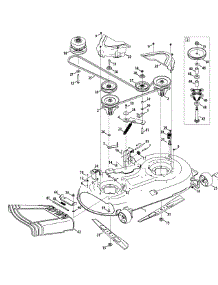 Deck Assembly parts for Craftsman Z-Series 17AKCACS099 / 2014 from AppliancePartsPros.com