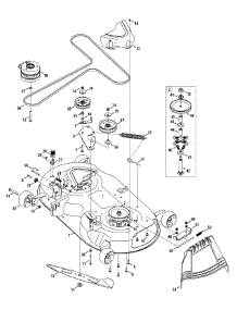 Mower Deck parts for Craftsman Z-Series 17ARCACT099 / 2014 from AppliancePartsPros.com