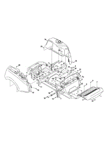 Floorboard & Fenders parts for Craftsman Z-Series 17BRCACT099 / 2015 from AppliancePartsPros.com