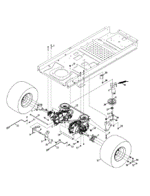 Rear Drive & Wheels parts for Craftsman Z-Series 17ARCACK099 / 2014 from AppliancePartsPros.com