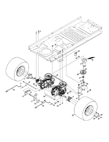 Drive & Rear Wheels parts for Craftsman Z-Series 17ARCACW099 / 2015 from AppliancePartsPros.com