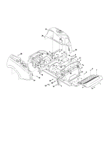 Floorboard & Fenders parts for Craftsman Z-Series 17ARCACW099 / 2015 from AppliancePartsPros.com