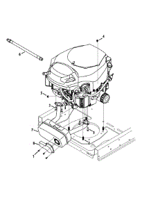 Engine Accessories parts for Craftsman Z-Series 17ASDALB099 / 2015 from AppliancePartsPros.com