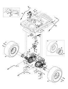 Drive & Rear Wheel parts for Craftsman Z-Series 17ASDALC099 / 2015 from AppliancePartsPros.com