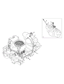 Fuel Tank parts for Craftsman Z-Series 17ASDALC099 / 2015 from AppliancePartsPros.com