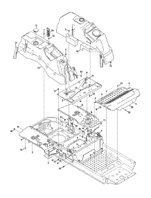 Fenders & Floorboard parts for Craftsman Z-Series 17ASDALD099 / 2015 from AppliancePartsPros.com