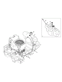 Fuel Tank parts for Craftsman Z-Series 17ASDALD099 / 2015 from AppliancePartsPros.com