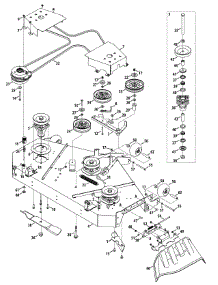 Mower Deck parts for Craftsman Z-Series 17ASDALD099 / 2015 from AppliancePartsPros.com