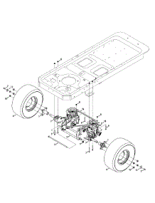 Drive Assembly parts for Craftsman Z-Series 17AK2ACP099 / 2012 from AppliancePartsPros.com