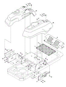 Fender parts for Craftsman Z-Series 17AK2ACP099 / 2012 from AppliancePartsPros.com