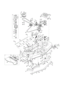 Mower Deck parts for Craftsman Z-Series 17AF2ACK099 / 2013 from AppliancePartsPros.com