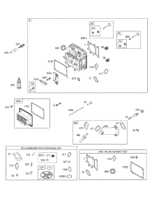 Bs-215807-2604-B2 Engine 2 parts for Cub Cadet Home Maintenance Self-Propelled Walk-Behind Mower 12AE764N010 / 2011 from AppliancePartsPros.com