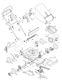 General Assembly Cc46es parts for Cub Cadet Home Maintenance Self-Propelled Walk-Behind Mower 12AE46JA / 2010 from AppliancePartsPros.com