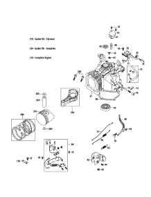 2P70m0d Crankcase parts for Cub Cadet Home Maintenance Self-Propelled Walk-Behind Mower 12AE46JA010 / HM 2012 from AppliancePartsPros.com