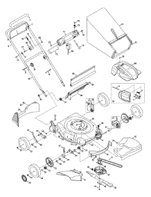 Cc46es General Assembly (Cub Engine) parts for Cub Cadet Home Maintenance Self-Propelled Walk-Behind Mower 12AE46JA010 / HM 2012 from AppliancePartsPros.com
