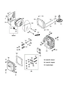 5P65m0c Cylinder Head parts for Cub Cadet Home Maintenance Push Walk-Behind Mower 11A-18M9 / 2012 from AppliancePartsPros.com