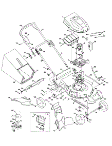General Assembly 18A-188 parts for Cub Cadet Home Maintenance Electric Mower 18A-188-710 / 2010 from AppliancePartsPros.com