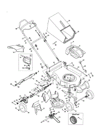 General Assembly Cc550sp parts for Cub Cadet Home Maintenance Self-Propelled Walk-Behind Mower 12A-18M7 / 2011 from AppliancePartsPros.com