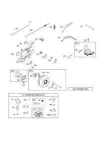Bs-215802-2578-B2 Engine 4 parts for Cub Cadet Home Maintenance Self-Propelled Walk-Behind Mower 12A-764M010 / 2010 from AppliancePartsPros.com