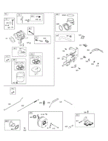 Bs-215807-2604-B2 Engine 3 parts for Cub Cadet Home Maintenance Self-Propelled Walk-Behind Mower 12AE764N056 / 2010 from AppliancePartsPros.com