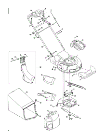 General Assembly Cc94m parts for Cub Cadet Home Maintenance Self-Propelled Walk-Behind Mower 12A-94M7010 / 2011 from AppliancePartsPros.com