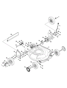 Cc94m Drive Assembly parts for Cub Cadet Home Maintenance Self-Propelled Walk-Behind Mower 12A-94M7010 / 2012 from AppliancePartsPros.com