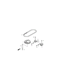 Honda Gcv160la0 Camshaft parts for Cub Cadet Home Maintenance Self-Propelled Walk-Behind Mower 12A-989Q710 / 2012 from AppliancePartsPros.com