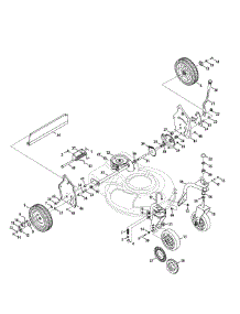 Drive Assembly Cc98h parts for Cub Cadet Home Maintenance Self-Propelled Walk-Behind Mower 12A-98FQ / 2010 from AppliancePartsPros.com