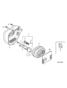 Honda Gcv190las3a Muffler parts for Cub Cadet Home Maintenance Self-Propelled Walk-Behind Mower 12A-98FQ / 2010 from AppliancePartsPros.com