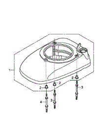 Honda Gcv190las3a Fan Cover parts for Cub Cadet Home Maintenance Self-Propelled Walk-Behind Mower 12A-98FQ710 / 2010 from AppliancePartsPros.com