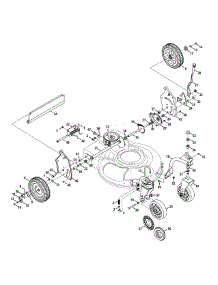 Cc98 Drive Assembly parts for Cub Cadet Home Maintenance Self-Propelled Walk-Behind Mower 12A-98M7009 / HM 2012 from AppliancePartsPros.com