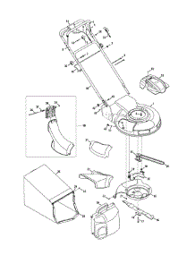 General Assembly Cc98m parts for Cub Cadet Home Maintenance Self-Propelled Walk-Behind Mower 12A-98M7010 / 2011 from AppliancePartsPros.com
