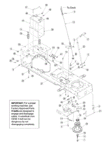 Frame & Battery parts for Estate Lawn Tractor 13AG611G706 / 2005 from AppliancePartsPros.com
