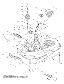 Deck Assembly "G" parts for Estate Lawn Tractor 13AT618G205 / 2003 from AppliancePartsPros.com