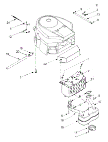Engine Accessories parts for Estate Garden Tractor 14AZ818H706 / 2004 from AppliancePartsPros.com